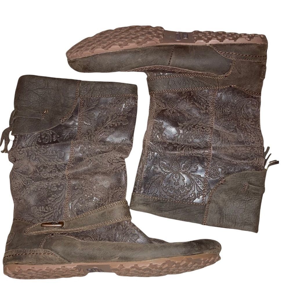 Merrell Tooled Boots Over ankle
